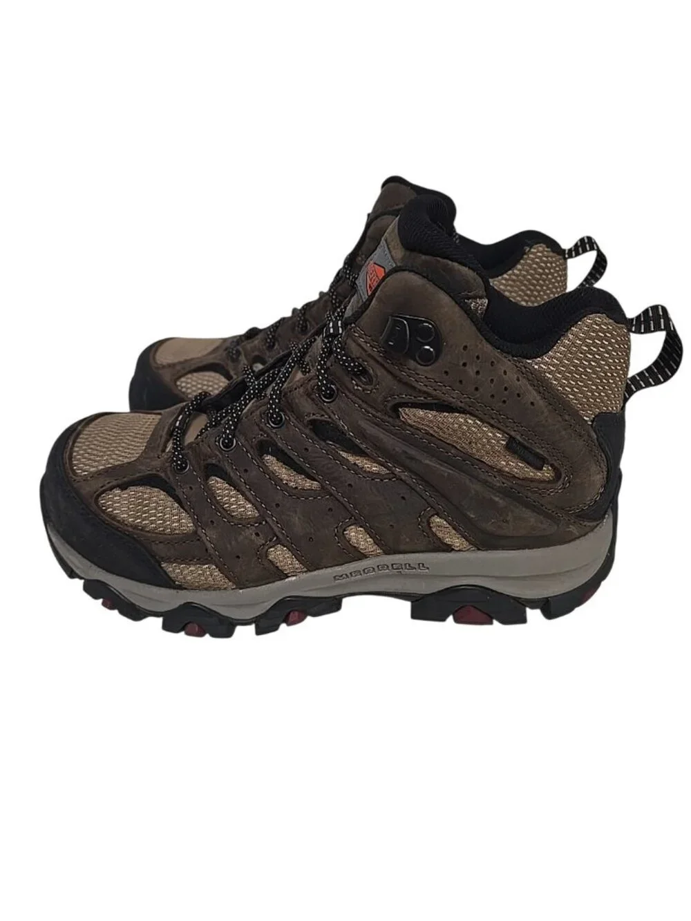 Merrell Women's Moab Vertex 2 Composite Toe Waterproof Hiker Work Boot Brown 8M - Picture 5 of 7